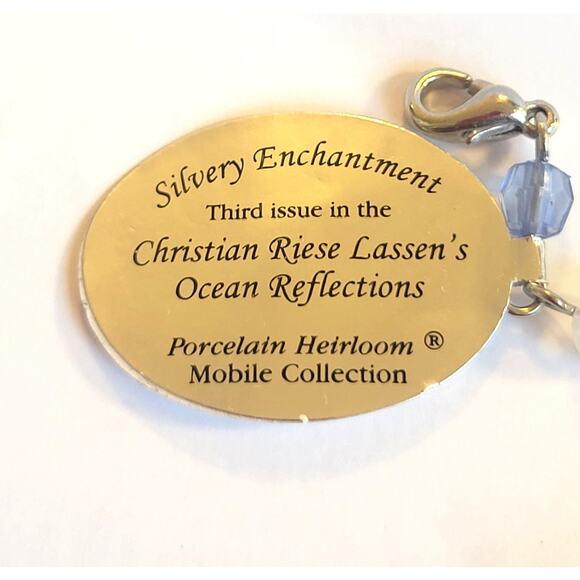 5 Christian Riese Lassen Jeweled Dolphin Ornaments Ocean Reflections 2 & 3 Issue - Picture 6 of 16